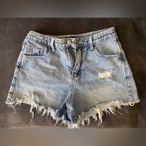 Women’s Distressed Denim Shorts